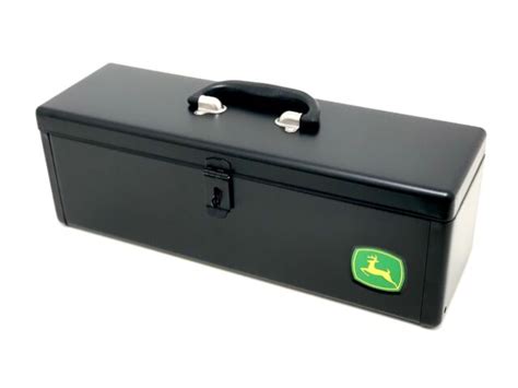 old metal john deere tool box|john deere toolbox for tractor.